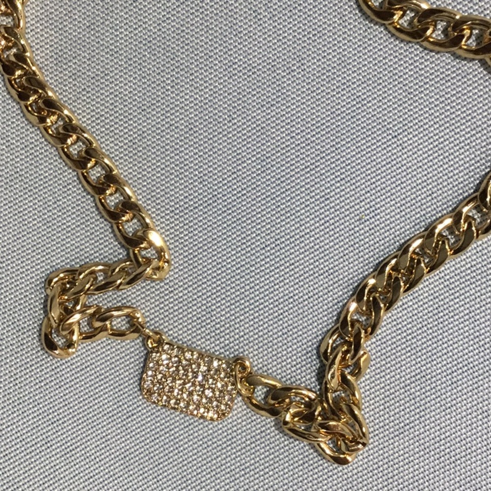Earrings and necklace